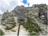 Passo Gardena - Rifugio Puez / Puez Hütte